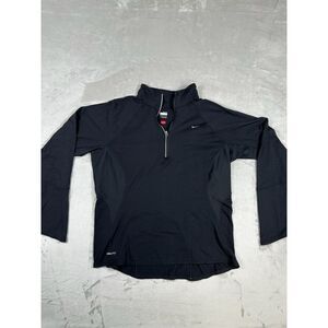 Nike Dri-Fit Girls Half-Zip Running Pullover Long Sleeve Size L‎